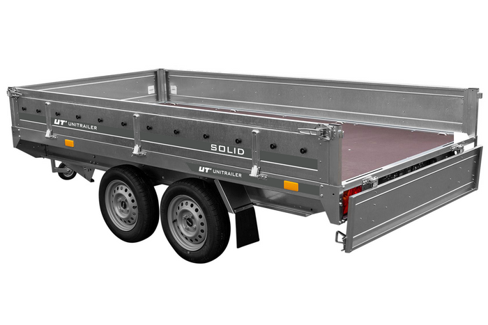 remorque 2 essieux 304×153 unitrailer solid 300/2 ptac 750 kg remorque 2 essieux 304×153 unitrailer solid 300/2 ptac 750 kg