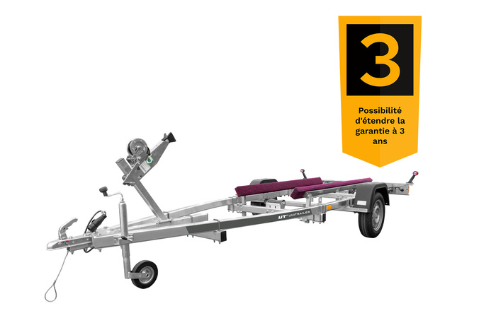 remorque porte bateau unitrailer jet alu ptac 750 kg remorque porte bateau unitrailer jet alu ptac 750 kg