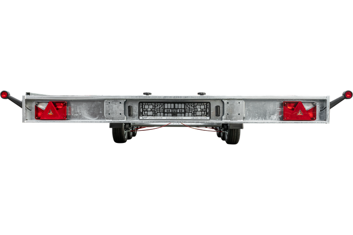 remorque porte voiture à trois essieux 800x230 uniplat 800/3 s 3500 kg remorque porte voiture à trois essieux 800x230 uniplat 800/3 s 3500 kg